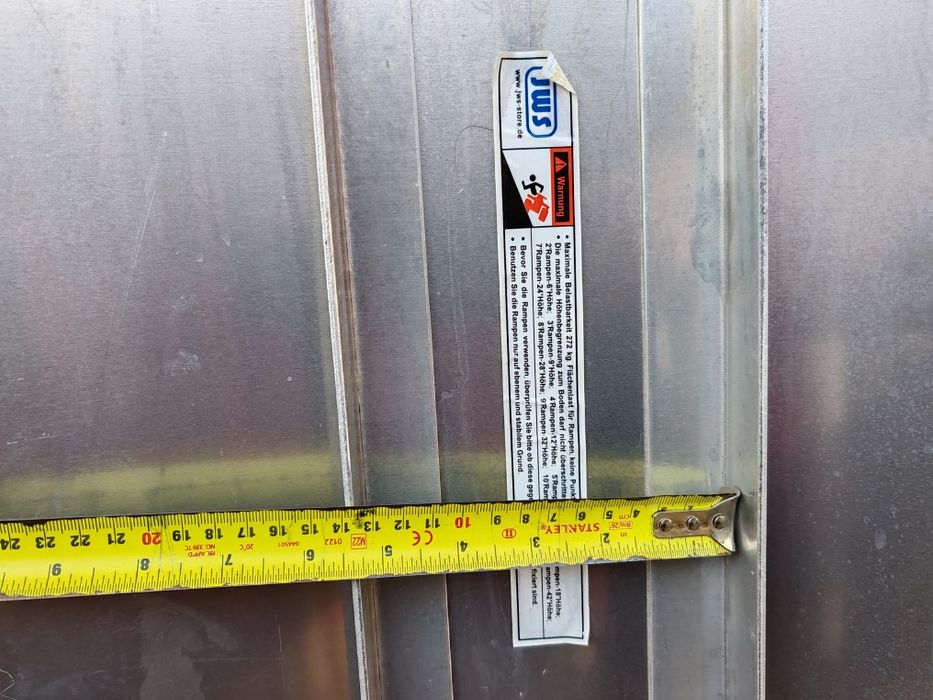 Rampă aluminiu trecere prag, Germania