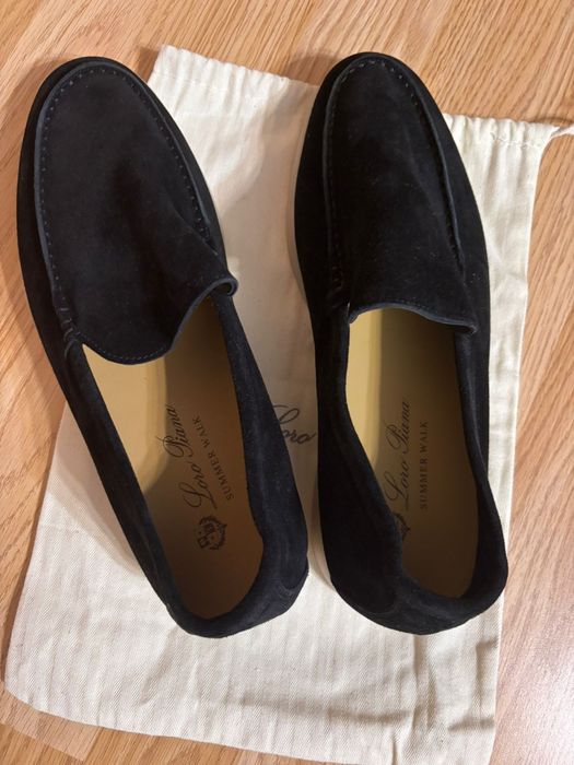 Mocasini piele naturala Loro Piana