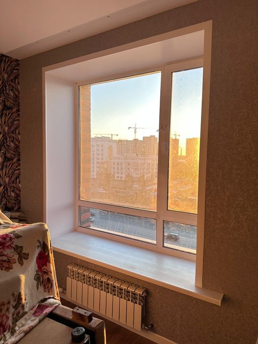 Пластиковые откосы окна