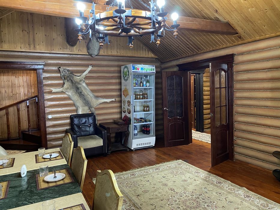 Сауна на дровах со сруба!