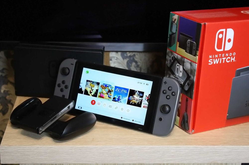 Nintendo Switch с большим экраном
