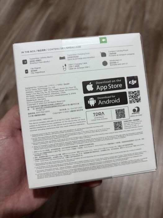 Продам новый микрофон dji mic mini