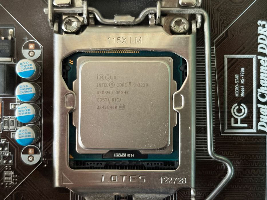 Procesor Intel i3-3220 + Placa baza MSI + 4GB RAM
