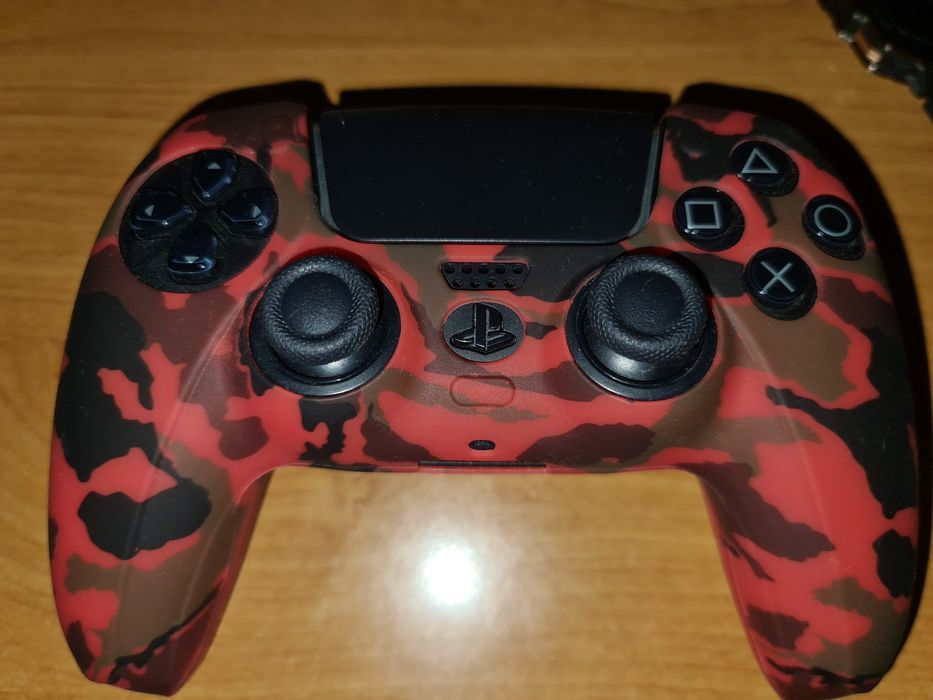 Controller ps5 dualsense negru/ joystick ps5 + husa