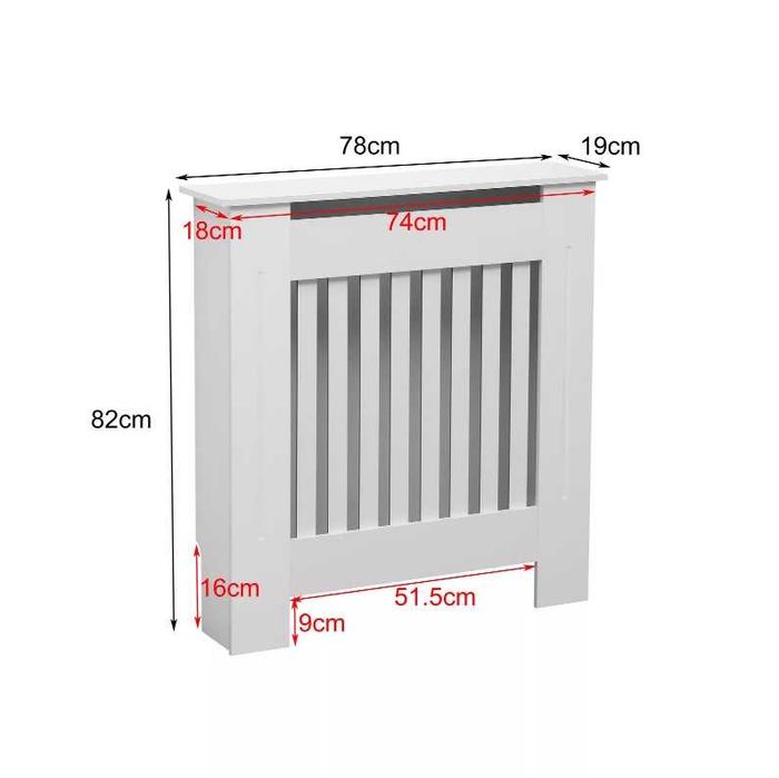 Masca pentru calorifer marimea S 74X82X18CM resigilat