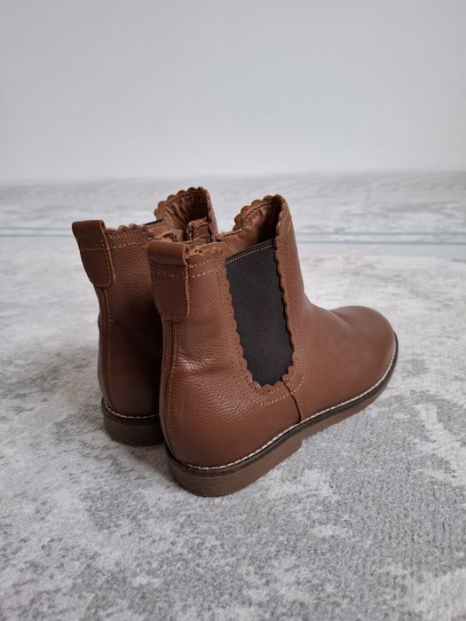 Продам кожанный сапоги