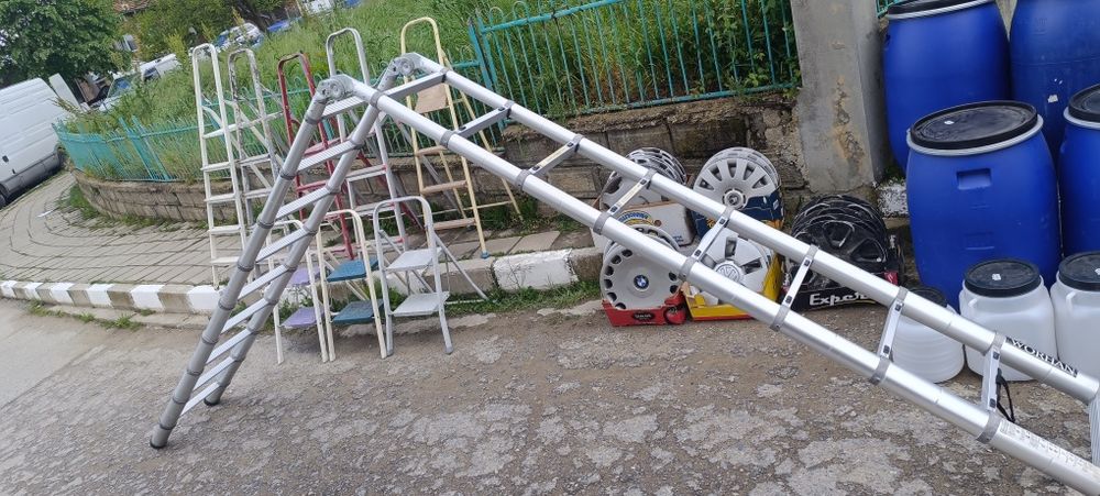 Аломиниева телескопична Стълба Worhon