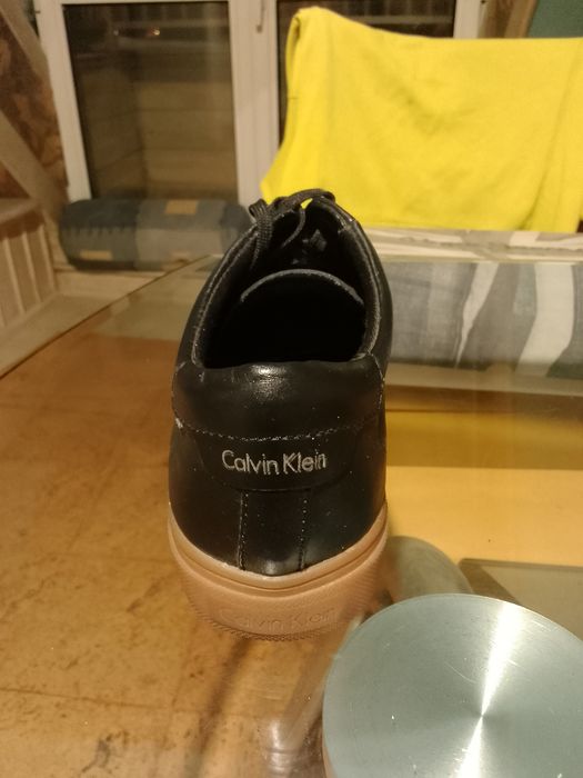 Кожени обувки Calvin Klein