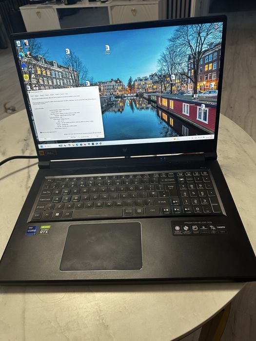 Acer Predator 17 inch, i9 11th Gen Intel(R), Geforce Rtx 3070 8GB