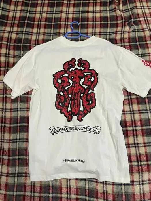 Chrome Hearts Dagger Tricou Alb Marime M