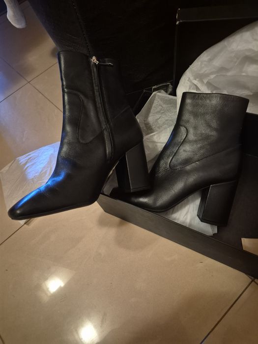 Michael Kors N38  боти естествена кожа