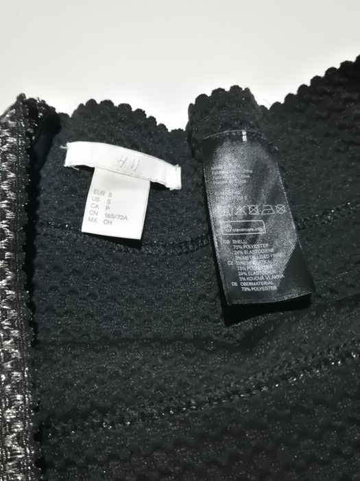 Лъскава бандажна пола H&M размер S