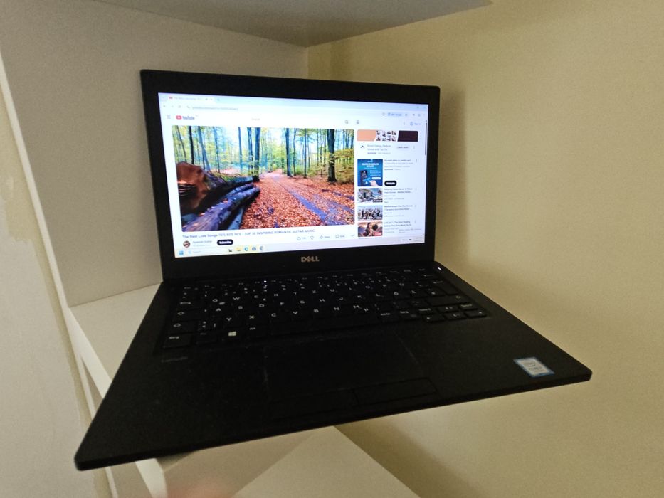 DELL 7280 Proecsor I7, 16 GB DDR4., SSD, 12,5 Full Hd Baterie noua