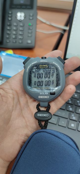 профессиональный промышленный секундомер Seiko Industrial Stop Watch (