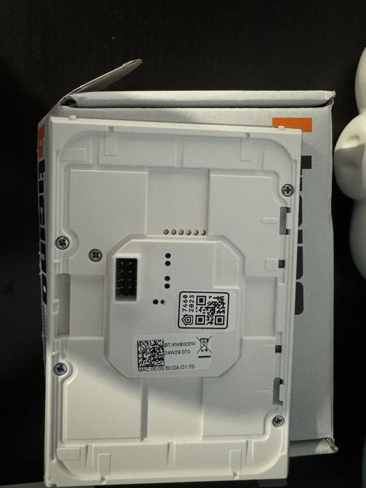 Termostat conectat Smarther with Netatmo Alb