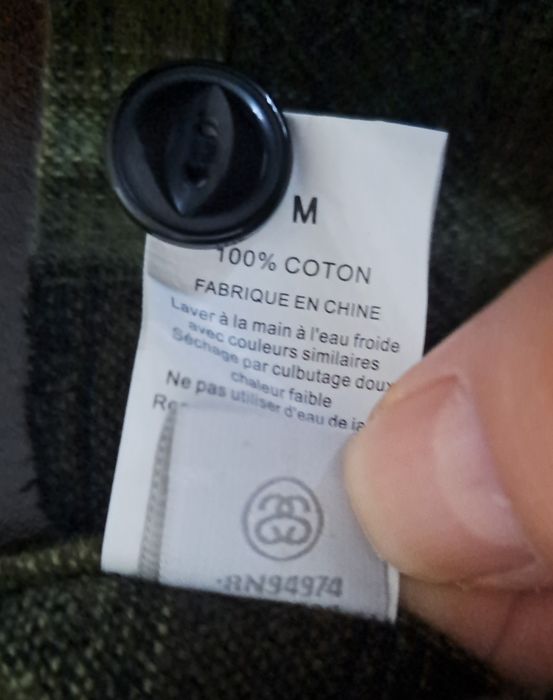 Stussy x Plaid Flannel
