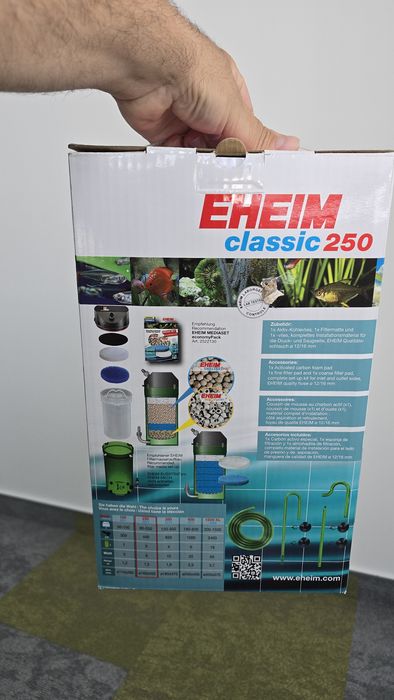 Eheim classic 250  филтър за аквариум нов
