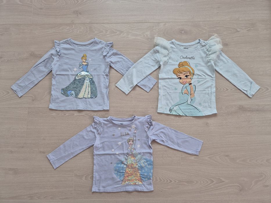 Запазени блузи дълъг ръкав за момиче на Terra Nova,H&M и Sinsay 98/104