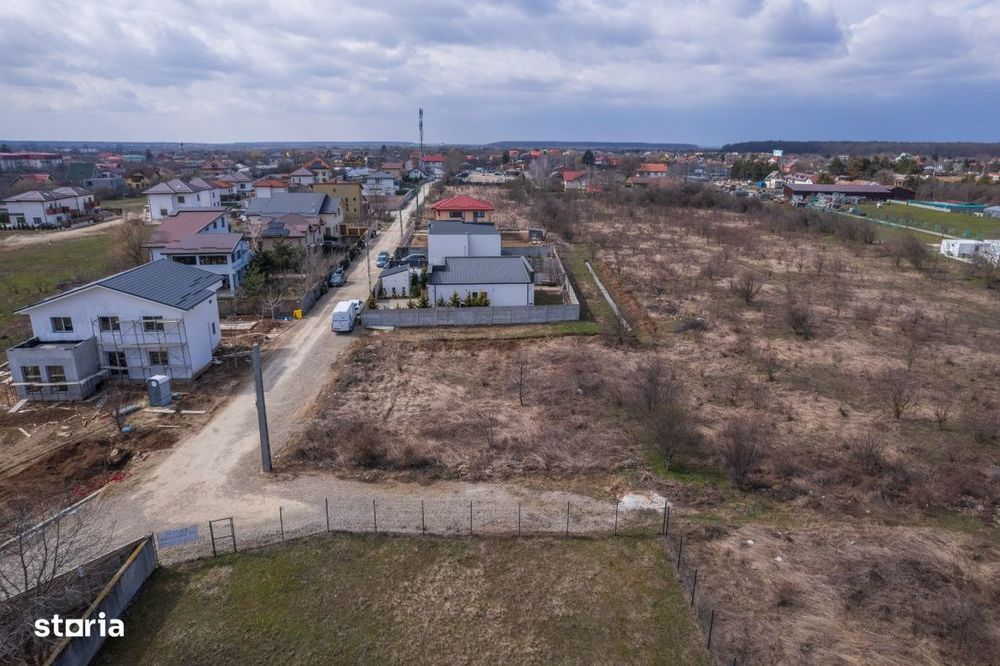 Balotesti – Saftica, Lot 400 Mp, Autorizatie De Construire!