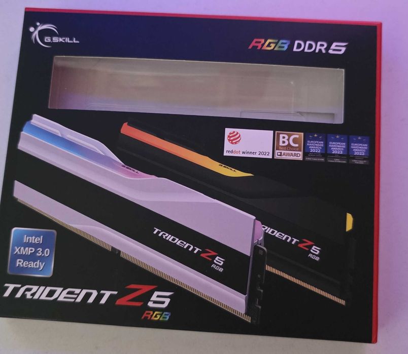 G.Skill Trident Z5 RGB Black Памет 32GB (2x16GB), DDR5, 6400MT