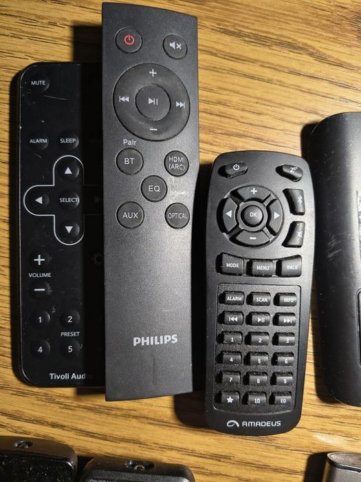 Telecomenzi sound bar sau radio cu internet Amadeus, JVC, Pinell, Medion,Tivoli, Philips