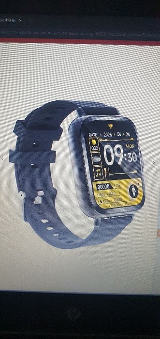 Smartwatch Nou Negru + 2 curele silicon și metal