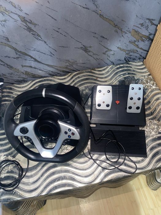 Volan de gaming genesis seeaborg400 cu pedale
