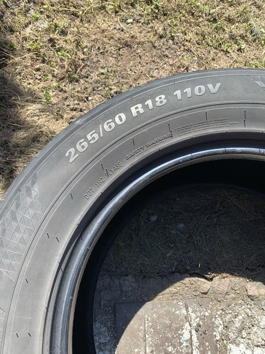 Продам резину 265/60 R18  110V
