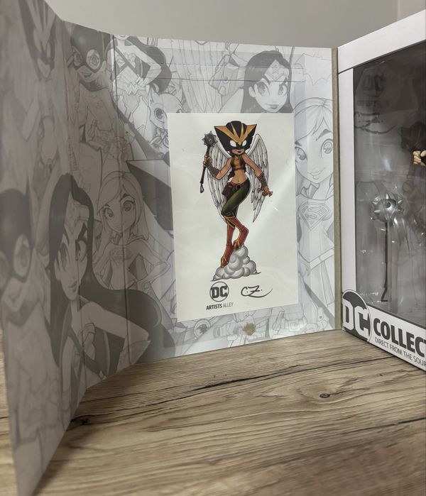 DC Collectibles Artists Alley Hawkgirl By Chrissie Zullo Vinyl Figure (нова)