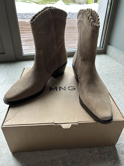 Cizme Cowboy Mango – NOI, mărimea 40 | super chic