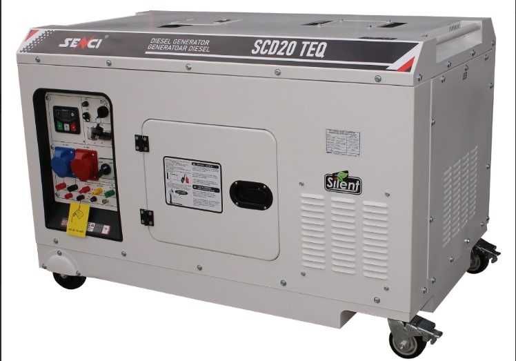 Дизелов трифазен генератор Senci SCD20 TEQ, 230 V/400 V, 16 kW