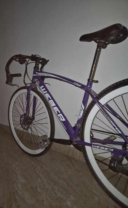 Шоссейный велосипед "weber"