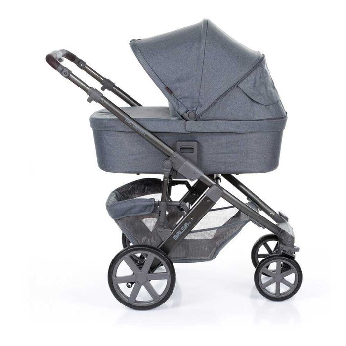 Като нова! Бебешка количка ABC Design Salsa 4 + столче (кош) за кола