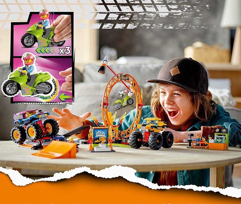 LEGO CITY STUNTZ Арена за каскадьорско шоу 60295 Лего Конструктор