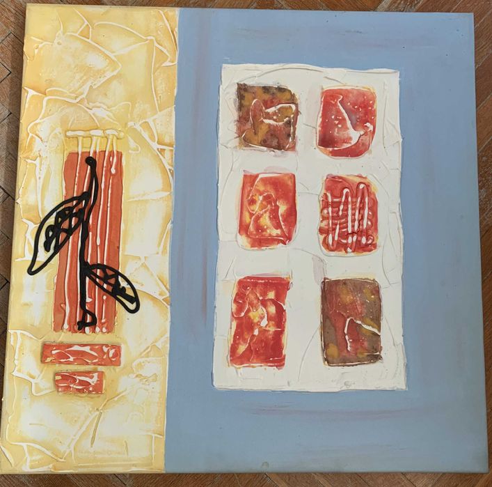 *** ДЕКОРАТИВНО ПАНО картина Масло и Акрил