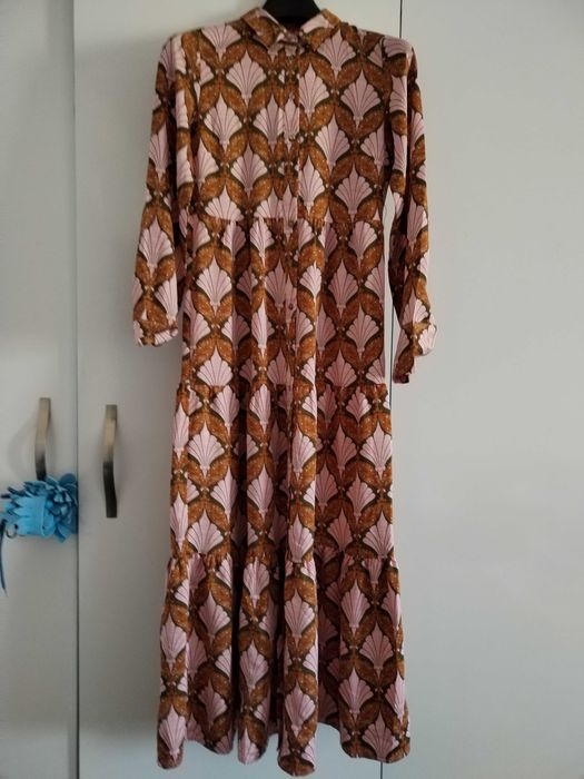 Рокля дълга цветна марка YAS