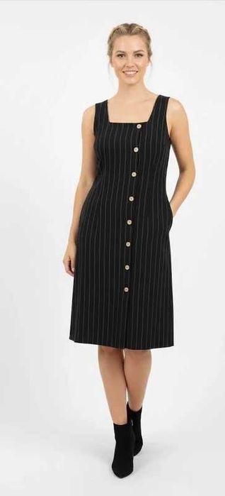 Rochie lungă cu nasturi – New Look