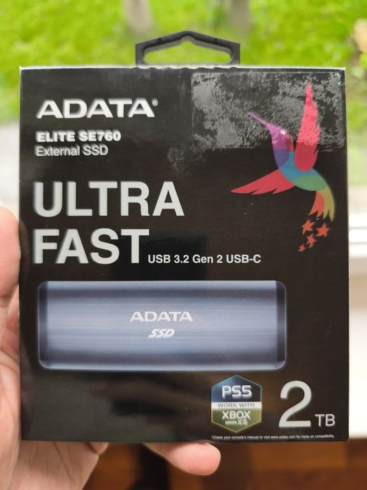 Внешний SSD диск ADATA 2TB SE760