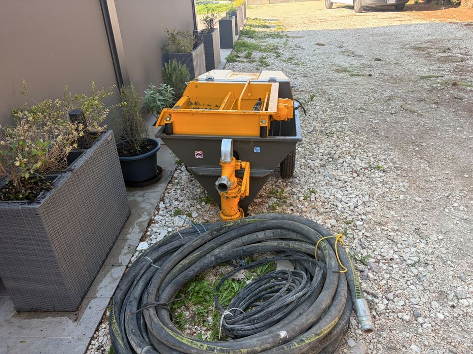 Pompa de tencuit masina de tencuit turbosol mini avant