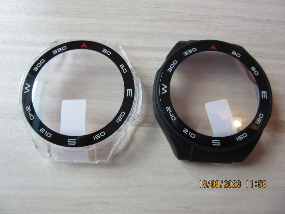 Huawei Watch Ultimate Black / Твърд удароустойчив кейс с протектор