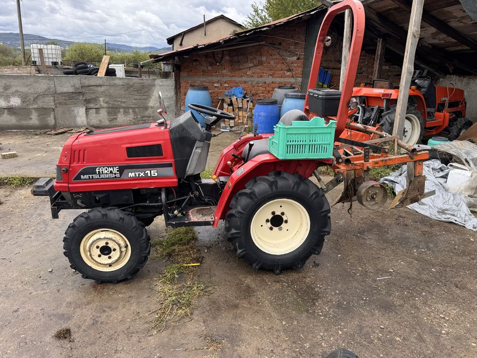 Mitsubishi MTX15 4x4 +Плуг и фреза