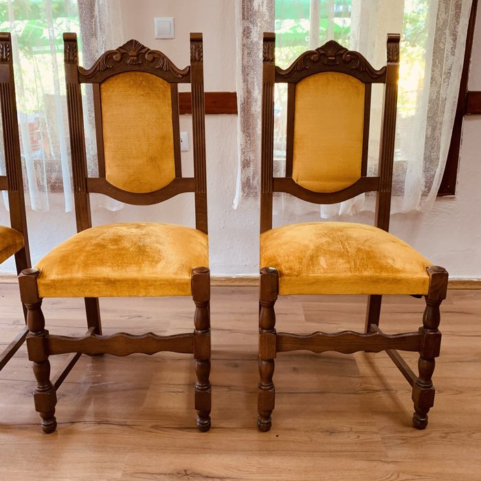 Италиански комплект столове от 60-те