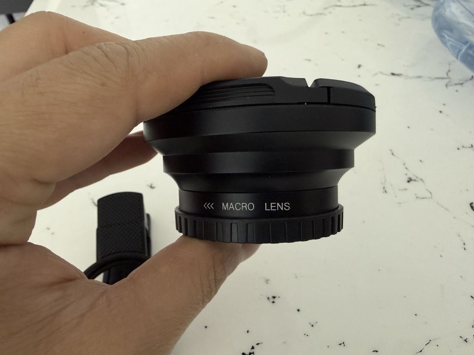 Макро объектив для фотоаппарат и телефона