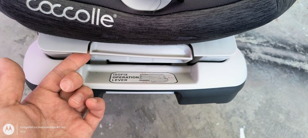 Scaun auto isofix Coccolle Cressida 0-36 kg