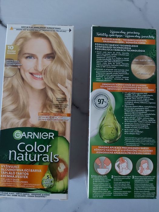 Vopsea garnier color blond luminos