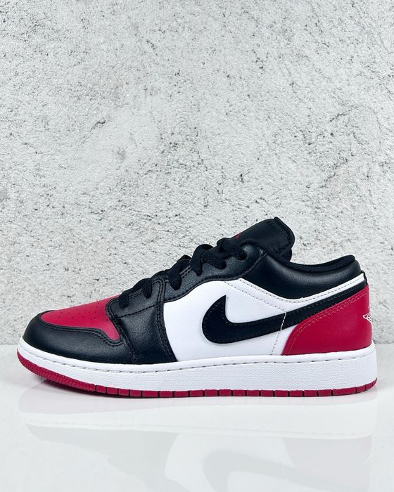 Air Jordan 1 Low Bred Toe 2.0