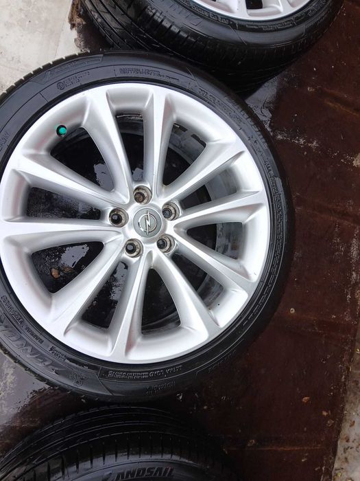 Set Jante Originale Opel Astra J 18" + Anvelope Vară Landsail (DOT 0123)