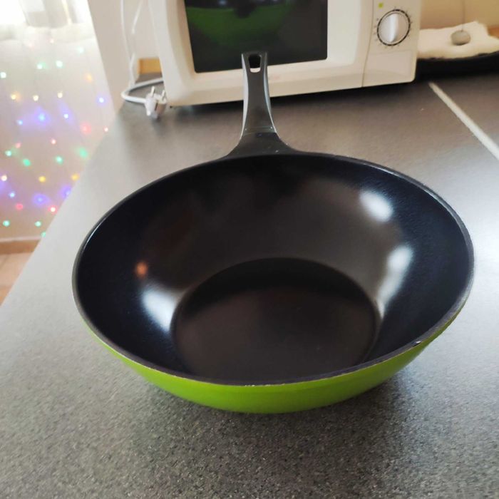 Голям дълбок тиган Ozeri с незалепващо керамично покритие