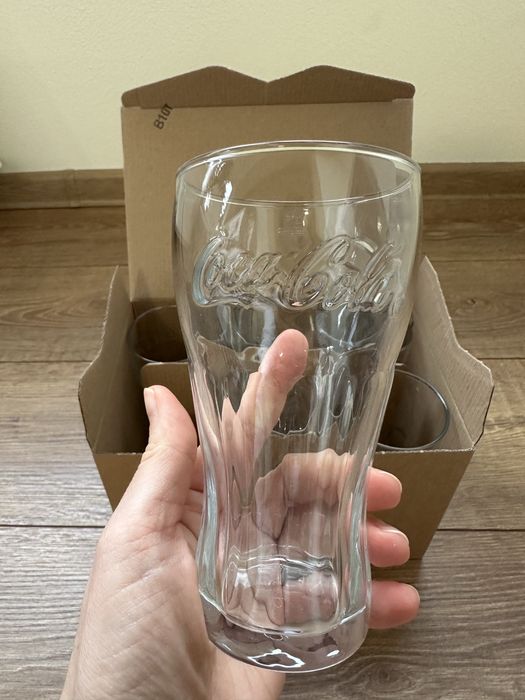 Set 6 pahare Coca-Cola de cca 200 ml