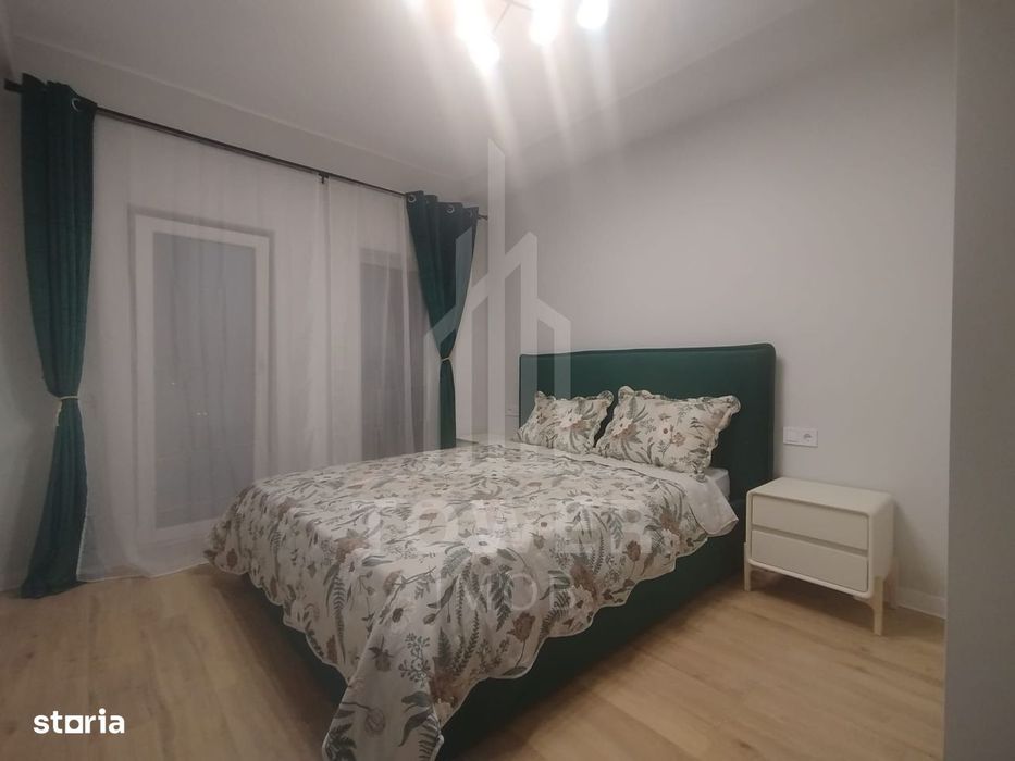 Apartament modern de închiriat, cu balcon și loc de parcare